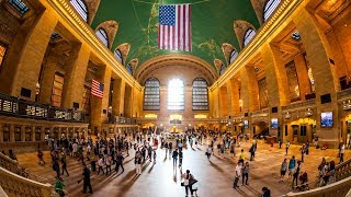 Walking Tour of Grand Central Terminal — New York City 【4K】🇺🇸 [upl. by Nerual]