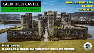 Caerphilly Castle  The Largest in Wales 2nd in Britain [upl. by Aelahc]