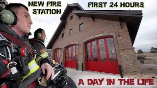 First 24 Hours in a New Fire Station  A Day in the Life [upl. by Terb654]