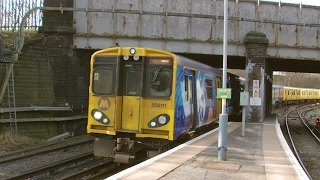 Half an Hour at 216  Birkenhead North Station 1022017  Class 507 508 terminus [upl. by Neyut]