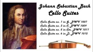 Johann Sebastian Bach  Cello suites in 432 Hz great for reading or studying [upl. by Trela463]