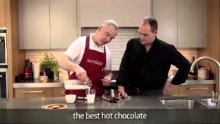 How to make a hot chocolate using an aerolatte milk frother [upl. by Reo943]