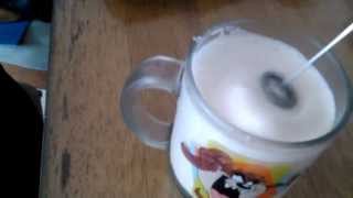 Aerolatte Review Frothing Cold Milk In Under 1 Minute [upl. by Meagan934]