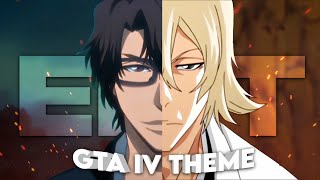 Aizen x Urahara  GTA IV Theme Edit [upl. by Medeah]